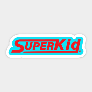 retro classic Super Kid Sticker